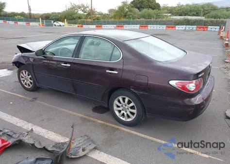 2002 Lexus Es 300 from USA, damaged, VIN JTHBF30GX25030777